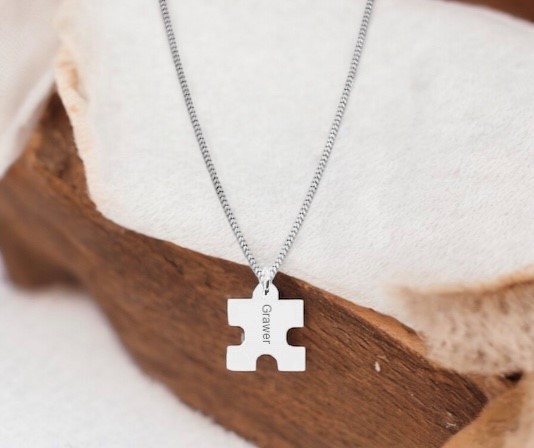 Puzzle zestaw srebro 925