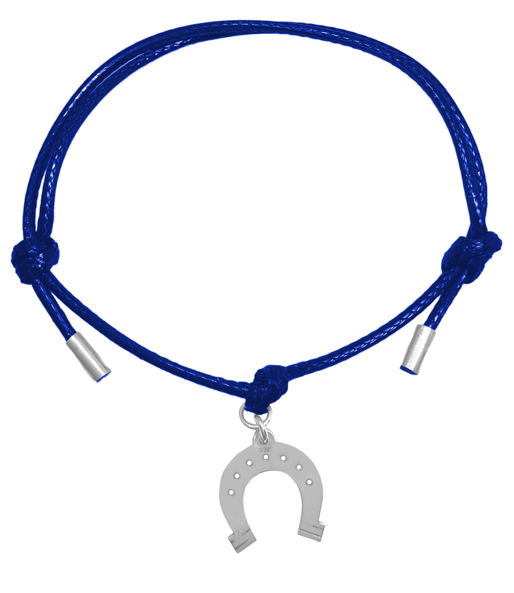 Bransoletka sznurkowa podkowa