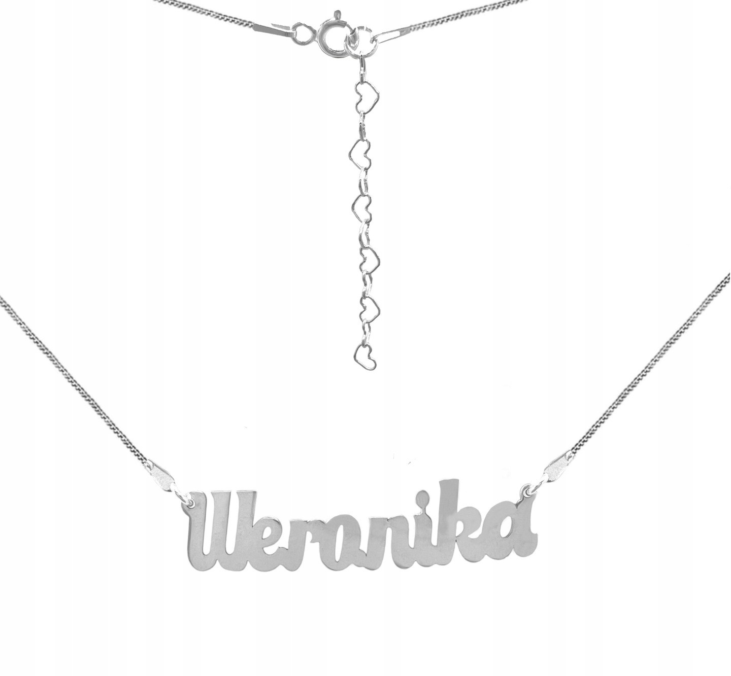 Dowolne imię lub słowo naszyjnik